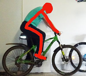 Photo of s Orbea MX 10 mountain bike without high rise handlebars or noticeably angled stem.